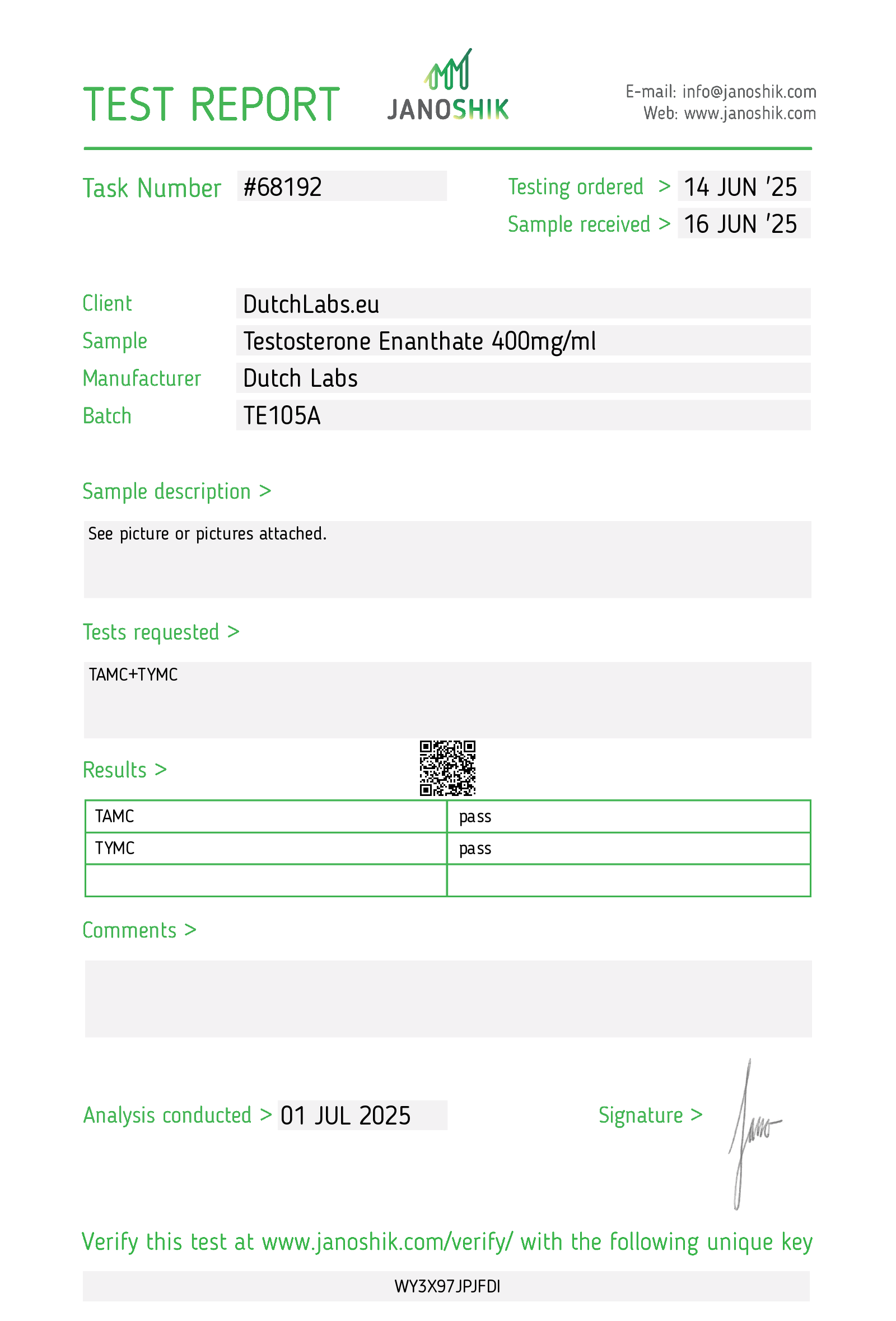 TEST E 400