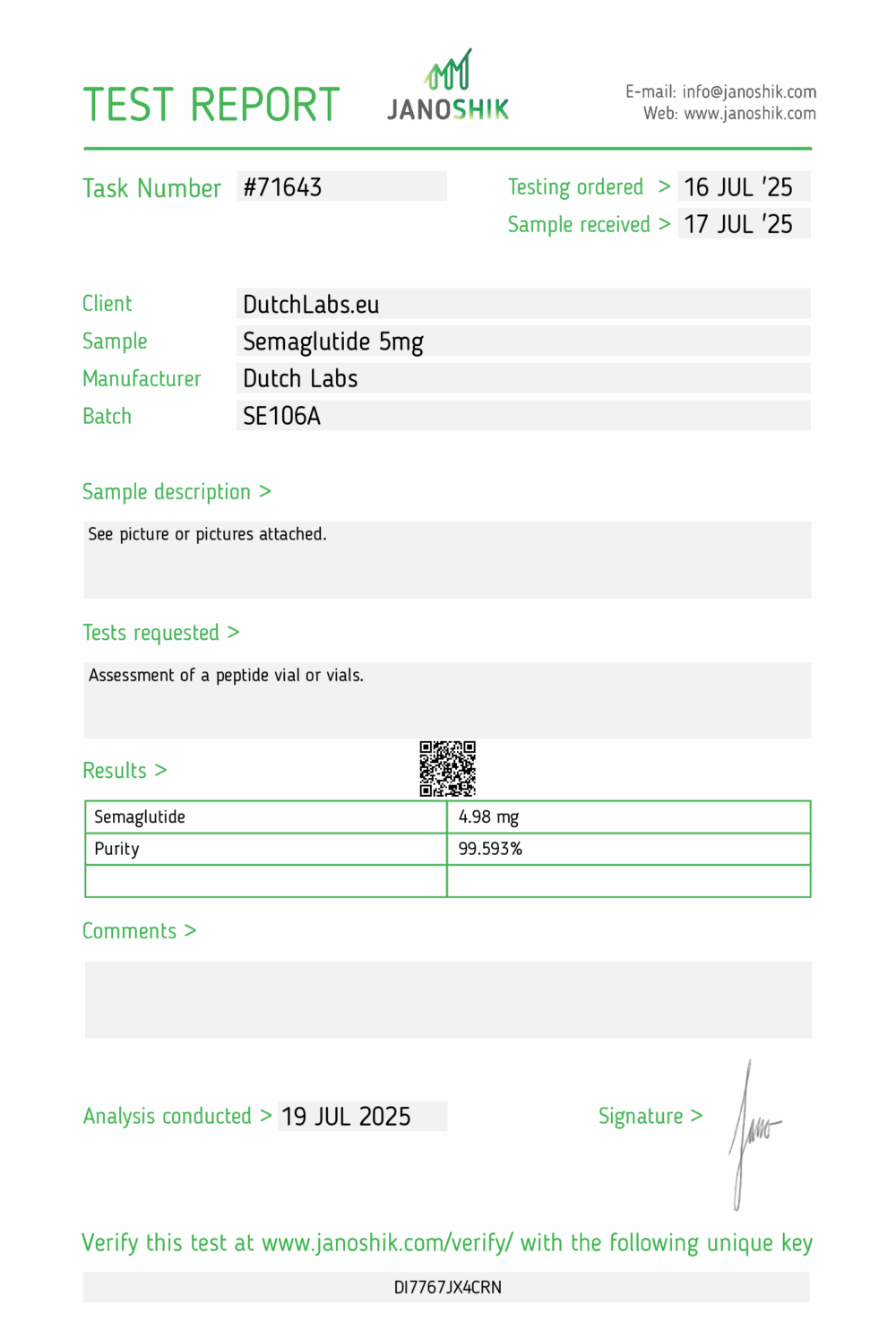 SEMAGLUTIDE 5MG