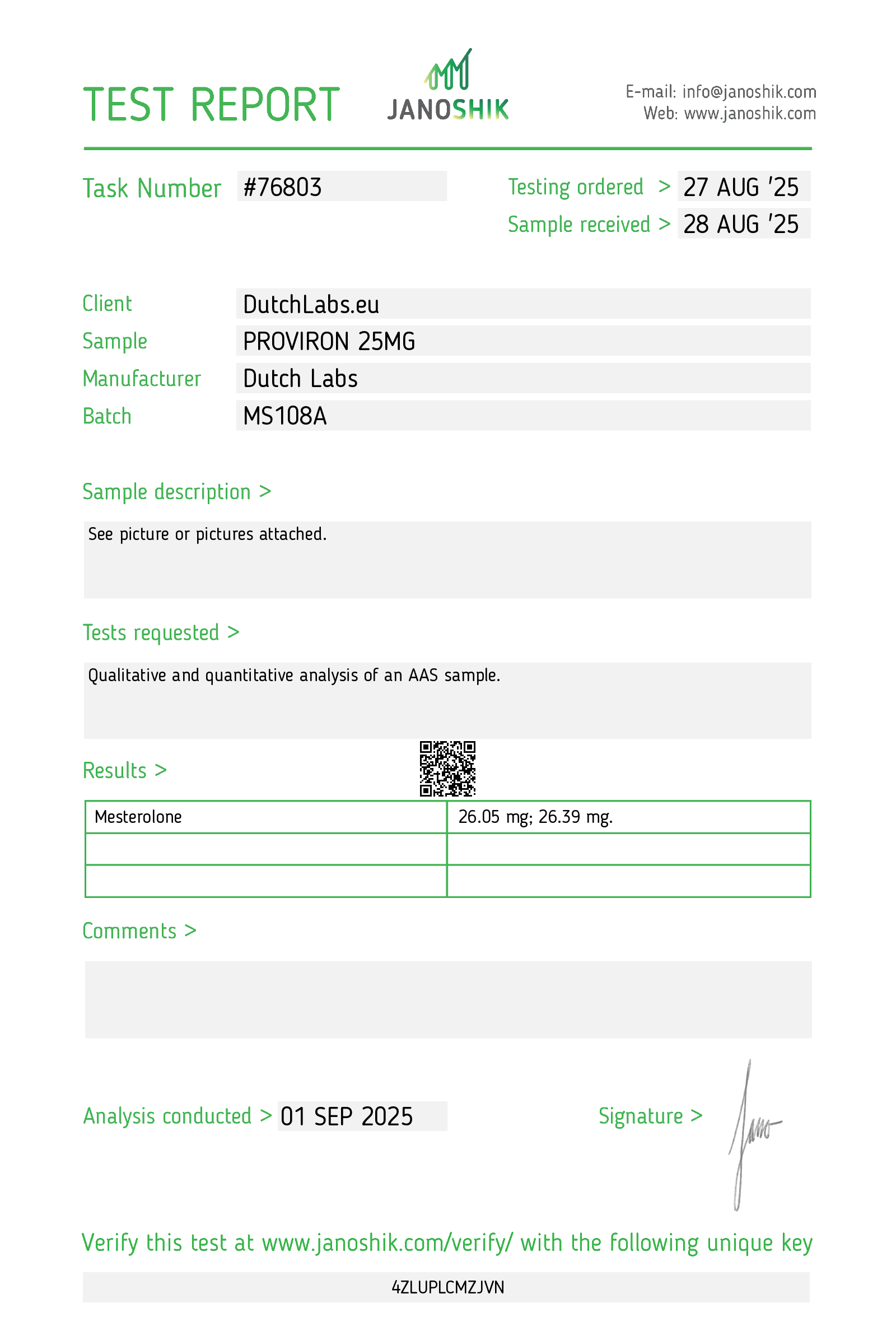 PROVIRON 25